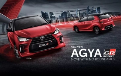 Toyota Agya estreia na Indonésia