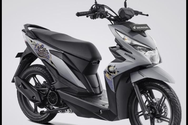 DISKON STRIPING STICKER HONDA BEAT STREET 2019 SILVER !!!!!!
